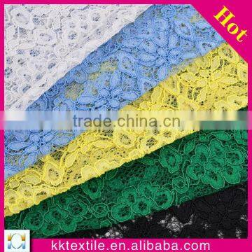 New arrival 2014 best price 45% Cotton 55% Nylon cord lace fabrics