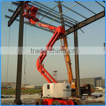17m max working height articulated boom lift for outdoor working