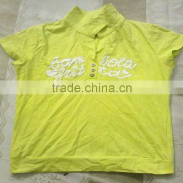 used collar t shirts china wholesale clothing
