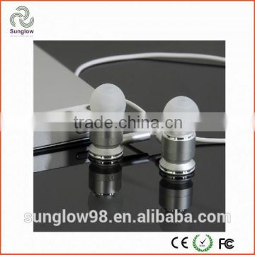 Metal material In-ear earphone with TPE Cable
