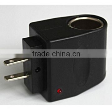 12V1000ma Cigarette Lighter Power Adapter with EU US Plug