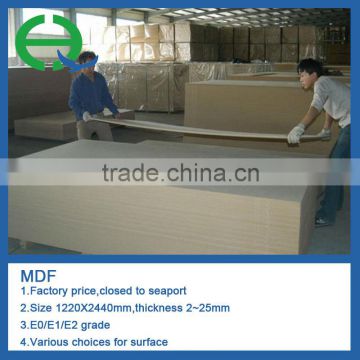 High quality melamine mdf 4mm from China