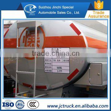 2015 Brand New Stainless steel diesel engine/fuel tank truck for hot sale