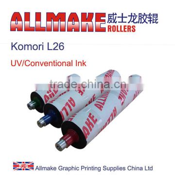 spare parts for komori offset/ink rubber rollers for L26