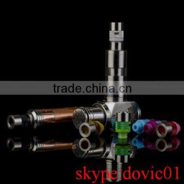 SS top and plastic base air control drip tip