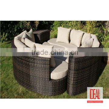 Manufacturer wholesale Outdoor Modern Rattan wicker Garden set / Outdoor wicker Furniture