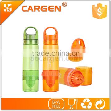 Wholesalel 730ml plastic lemon infuser water bottle