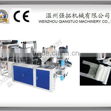 Auto. good price high quality t shirt on-rolled bag making machine