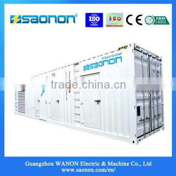 China Factory Hot Sale Super silent 1000kva Electric Container Generator