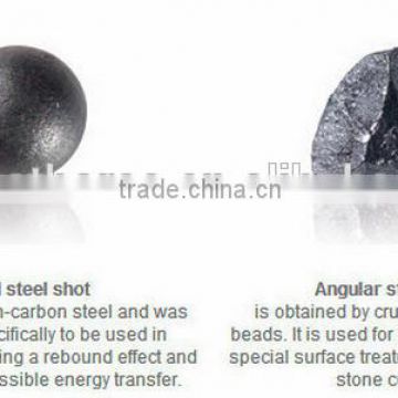 recyclable Tempered casting steel ball for aluminium surface preparation