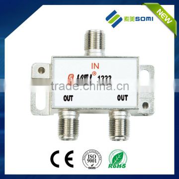 Hot selling cheap home 2 way cable tv splitter