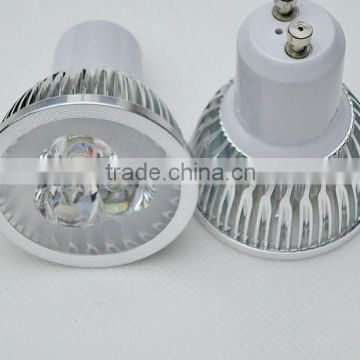 high quality Dimmable GU10 Spot Light Bulbs/ 3w LED GU10 aluminum LED spotlight Bulb