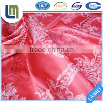 China product popular 100% polyester disperse printing satin fabric