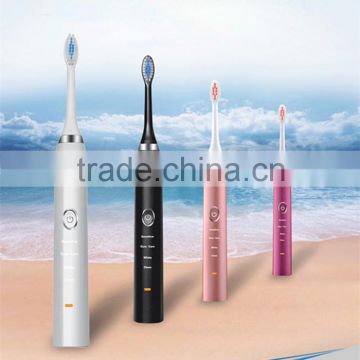Patent pink mini travel electric toothbrush