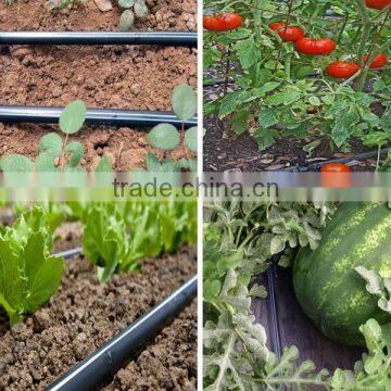 Plastic drip tip for irrigation system