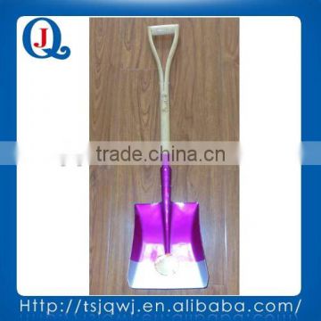 S501KY SHOVEL WITH WOODEN HANDLE, CARBON STEEL,