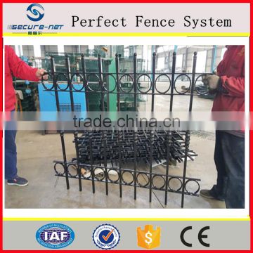 PVC Coated Welded Security Metal Fence, Anti Climb Security Fence