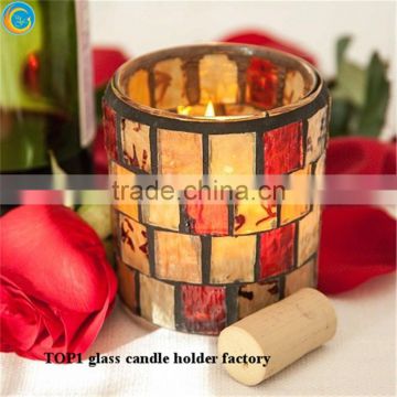 candle jars with lids