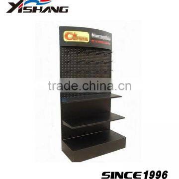 Custom retail store metal shampoo display stand