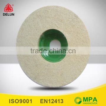 round wool disc for polishing