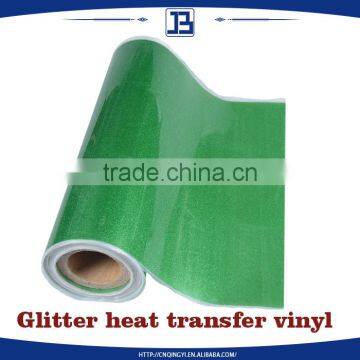 2017 hot selling heat transfer glitter vinyl for garment