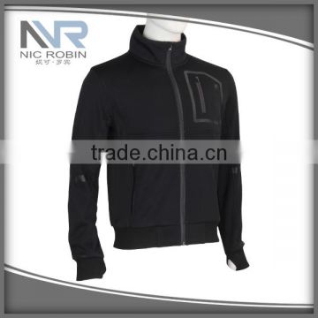 Fashionable Design 100% Polyester Mens Sports Jacket With Customized