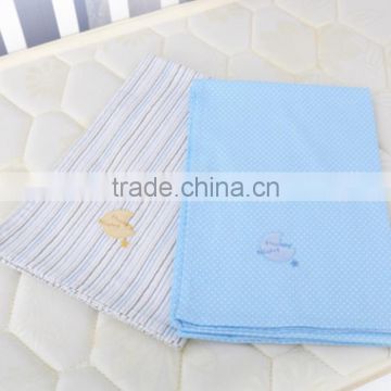 Selling good design 100% cotton baby crib elastic fitted sheet