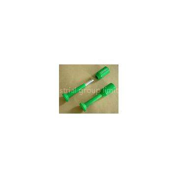 Barrel pin plastic truck security seals for railway cars with printing company name B-110