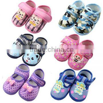 spring&summer soft sole newborn baby shoes