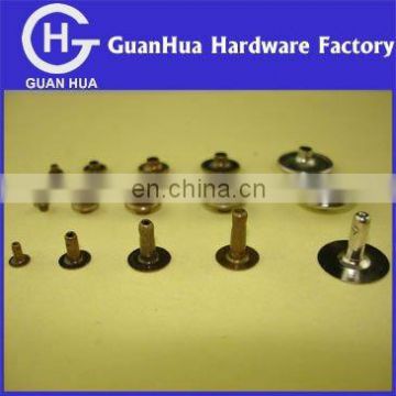 available size in stocks single rivets