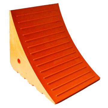 Wheel chocks for light and heavy duty applications Urethane Wheel Chocks for Trucks and Trailers Orange Yellow China manufacturer supplier factory seller exporter