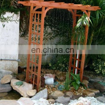 Rustic garden water fountain in Oriental style