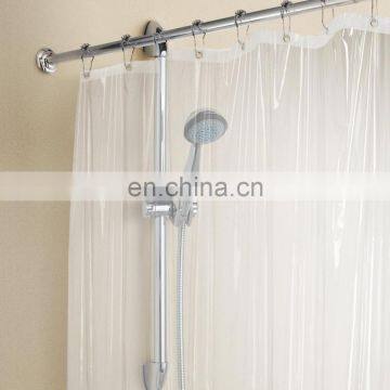 Shower Curtain Liner Hookless With Magnet Used For Shower Room