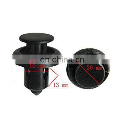 100 pcs / pack push type nylon bumper fender plastic clip car rivet fastener clip 91503-SZ3-003