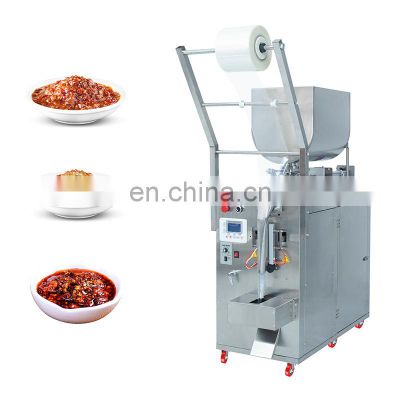 Automatic Chili Sauce Tomato Paste Packing Machine Small Pouch Honey Packing Machine With Stirring Function