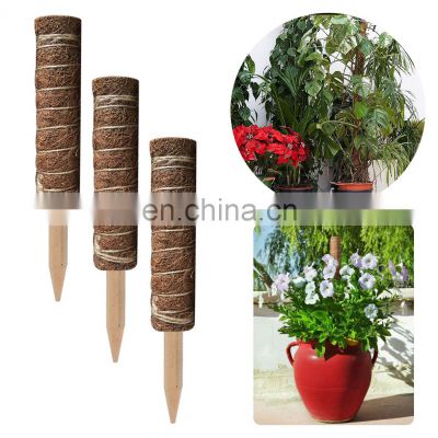 Best Seller Multi Functional Extendable Large Totem 12 inch Stackable Coir Moss Pole