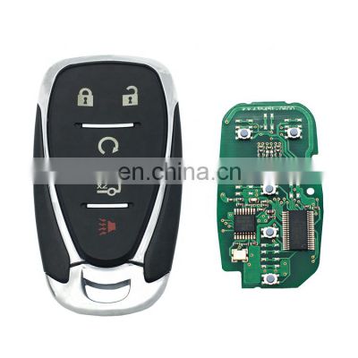 Keyless Entry 433 Mhz 7941 Chip 5 Button Remote Smart Car Key Cover Fob For Chevrolet  Camaro Cruze Malibu
