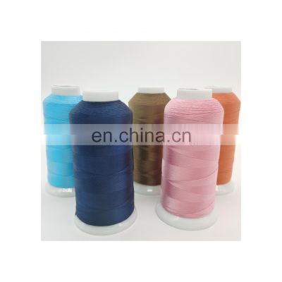 Nylon Bonded Sewing Thread Supplier Hot Selling Good Quality Stock Lot Dyed,dyed Filament,spun Twist 100 Cones/carton 135g