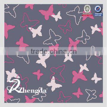 PVC laminated 100% polyester oxford cartoon fabric