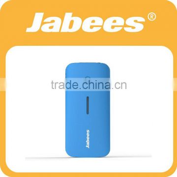 2015 Jabees new coming high quality portable colorful power bank for macbook