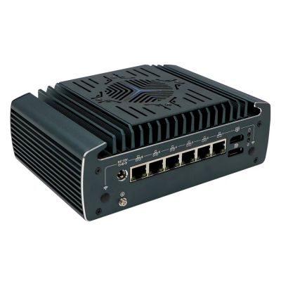 Micro Firewall Appliance Intel Core i5 1245U i7 1265U Soft Router 6 x 2.5GbE I225-V B3 Mini PC DDR4 RAM HDMI2.1 DP1.4A OPNsense