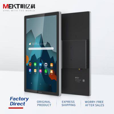 MEKT Vertical Display 18.5/21.5 Inch Capacitive Touch Screen Android Tablet LCD HD Industrial All-in-One PC Embedded Front Camer