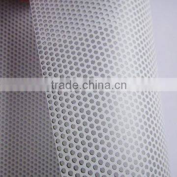 Perforated ratio 40-50% one way vision self adhesive vinyl films perforated car window film rolls