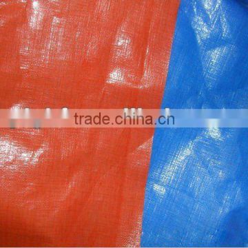 120gsm orange and blue stripe cloth cover for weather resistance