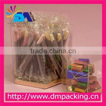 disposable plastic pencil storage box with LOGO printed