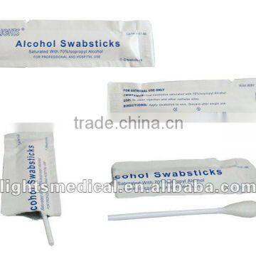 Medical Isopropyl Alcohol swabstick(1pcs/packet)