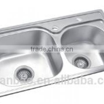 stainless steel kitchen sink G-BM60007 made in China
