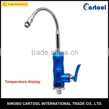 Instant Tankless Electric Water Heater Portable Hot Water Tap Faucet With LED Display