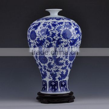 Jingdezhen quality ceramic vase,ceramic cherubs for home deco
