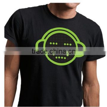 LED flashing T Shirt,LED Message T-Shirt